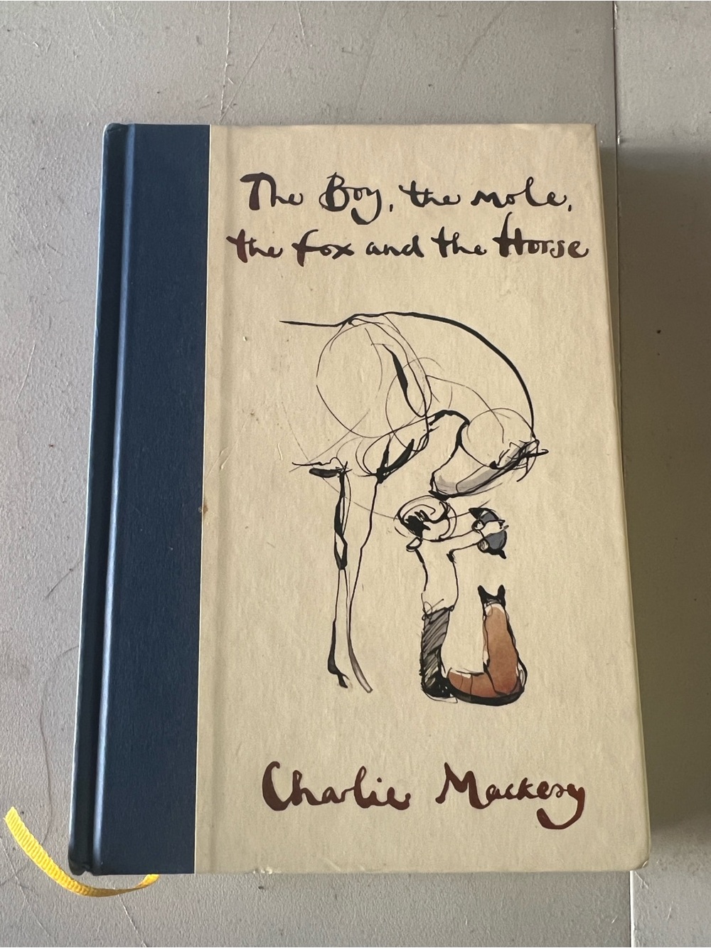 The Boy the Mole the Fox and the Horse Charlie Mackesy Hardcover HarperOne